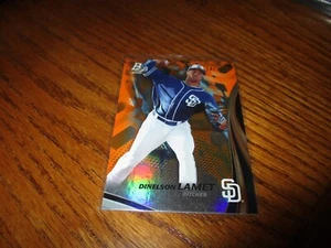 Dinelson Lamet 2017 Bowman Platinum Top Prospects Orange #TP-DLA /25 - Picture 1 of 1