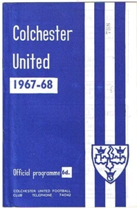 Colchester United v Grimsby Town 1967/8 - Picture 1 of 1