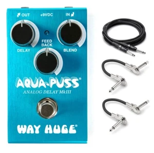 New Dunlop Way Huge Smalls WM71 Mini Aqua-Puss Analog Delay - Picture 1 of 7