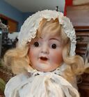 Antique 20-inchAlt Beck Gottchalk --ABG--1361/45 Doll w/ Blonde Mohair Wig --5.