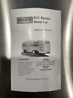 MTH Railking PCC Electric Street Car Manual For LocoSound