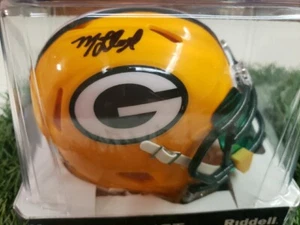 Marshawn Lloyd autograph speed mini helmet, Green Bay Packers rookie (Visor) - Picture 1 of 3