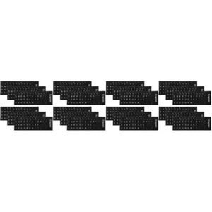 4 Pieces Tastaturaufkleber Sprachaufkleber Für Die Tastaturbeschriftungen - Bild 1 von 12