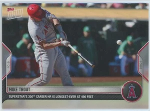 MIKE TROUT 2022 Topps Now MLB Card #1024 - Picture 1 of 3