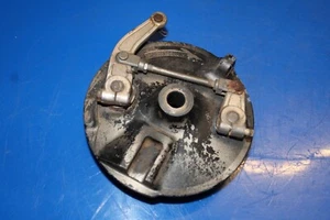 1984 Yamaha IT490 Double Leading Shoe Front brake backing plate YZ 250 490 82 83 - Picture 1 of 12