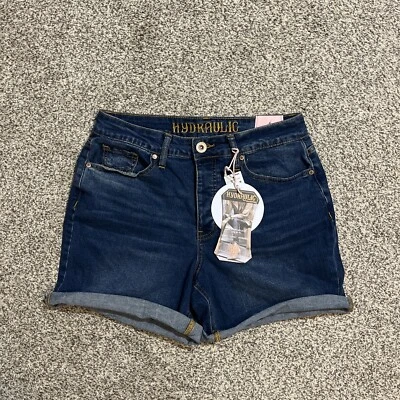 Pantalones Cortos Hidráulicos Wonder Wedgie Talla 8 Botón Mosca Dobladillo Enrollado Opción Nuevos con Etiquetas Foto 1 de 4