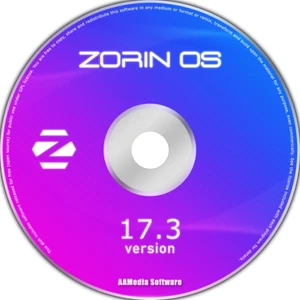 ZORIN OS 17.3 Lite 64bit Live Bootable DVD Rom Linux Operating System - Picture 1 of 2