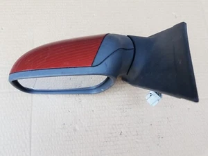 FORD MONDEO MK3 02-07 PASSENGER SIDE ELECTRIC WING MIRROR IN RED  - Picture 1 of 12