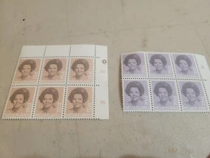 Francobolli Paesi Bassi blocchi MNH - Foto 1 di 8