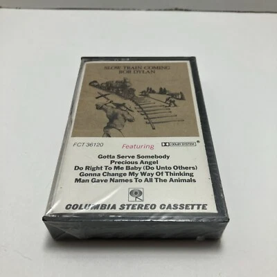 Slow Train Coming by BOB DYLAN (1979, Columbia) Sealed Audio Tape Cassette - Image 1 of 4
