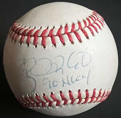 Béisbol Doug Drabek autografiado firmado PITTSBURGH PIRATES RONLB CY 90 BAS Foto 1 de 2