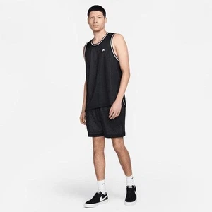 Nike SB Basketball Skate Jersey Reversible Black Tank Mens Size L FN2597-410 - Picture 1 of 8