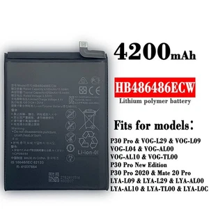 New Battery HB486486ECW For Huawei MATE 20 Pro P30P 2020 LYA-L09 VOG-L29 - Photo 1 sur 5
