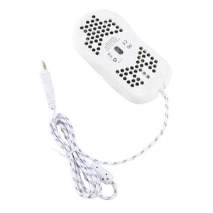 White Wired Gaming Mouse With Backlight 6 Programming Buttons 8000 DPI Ergonomic - Picture 1 of 24