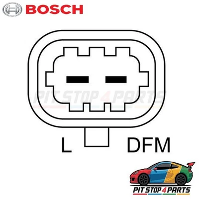 Bosch 0986082380 Alternator Durable High Performance Robust 13266810 - Image 1 of 4