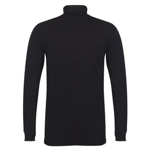 Skinni Fit Mens Feel Good Stretch Roll Neck Top PC5908 - Picture 1 of 3