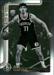 2025-26 Topps #226 Ben Saraf Blackout - Bild 1 von 2