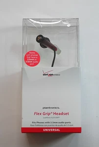 ¡NUEVO/SELLADO! Auriculares con cable Plantronics Flex Grip de Verizon [Modelo: MX200CAET35] - Imagen 1 de 4