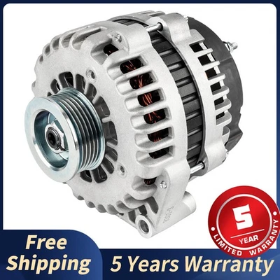 160A Alternator 15093928 For 2007-2013 Chevrolet 5.3L V8 Silverado 1500 Tahoe Foto 1 de 4