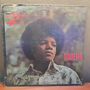 Michael Jackson - Ben - 1972 Motown M755L Vinyl Record LP - Imagen 1 de 4