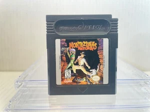 Montezuma's Return! (Nintendo Game Boy Color, 1999) Authentic Tested Working - Picture 1 of 2