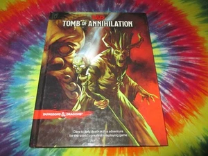 DUNGEON DRAGON D&D TOMB OF ANNIHILATION ADVENTURE ROLEPLAYING MONSTERS GAME BOOK - Imagen 1 de 3