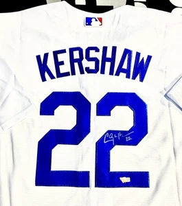 Clayton Kershaw Signed Autographed Jersey Los Angeles Dodgers Fanatics Certified - Picture 1 of 2