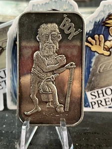 "Boy" You Call Me Boy 1oz Vintage Silver Bar Toned Extremely Rare 1975 USSC Bar. - Picture 1 of 4