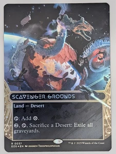 (Foil) Scavenger Grounds (0037) (Borderless) (037) Edge of Eternities: Stellar S - Imagen 1 de 2