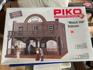 PIKO LGB 62223 Black Hill Saloon. G Scale, New Indoor/Outdoor. Old West Town - Picture 1 of 5