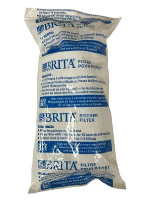 987554 BRITA PITCHER REPLACEMENT FILTERS- NEW SEALED WITHOUT BOX - Image 1 of 2