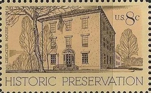 US 1440 Historic Preservation Decatur House 8c single MNH 1971 - Picture 1 of 1
