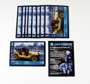 Lot of (10) 2001 Strictly Ink Doctor Who Definitive Series 2 Promo Card (CI-4)