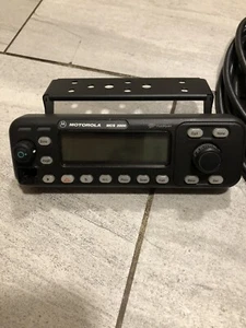 Motorola MCS 2000 flashport  Control Head model II 2 w/ mount bracket radio - Picture 1 of 7