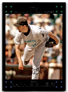 2007 Topps Updates & Highlights Dan Wheeler Tampa Bay Devil Rays #UH324 - Picture 1 of 2