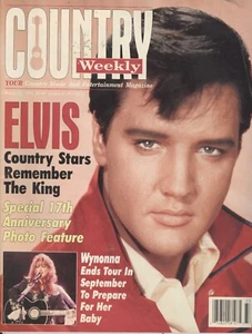 1994 Country Weekly Magazine: Elvis Presley - Country Stars Remember the King - Picture 1 of 1