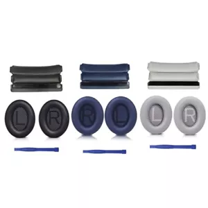 Ear Pads Headband Cushions for QC35/QC35ii Headset Earpads Earmuff - Picture 1 of 11