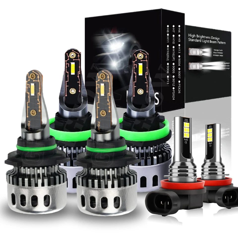 Faro LED + bombillas antiniebla para Honda CR-Z CRZ hatchback 2 puertas 2011-2016 Foto 1 de 4