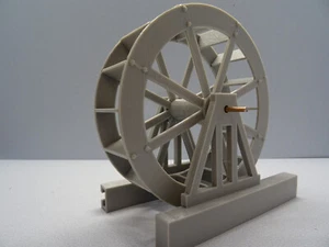 Wassermühle Wasserrad Spur G 1:22,5  Modellbausatz Gartenbahn Diorama Zubehör - Bild 1 von 7