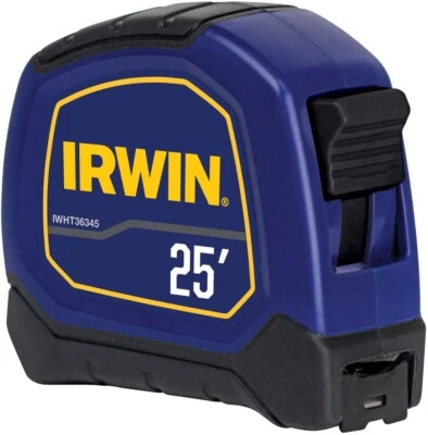 IRWIN Bi-Material Tape Measure, 25-ft- Brand New - Image 1 of 2
