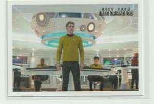 2014 Star Trek Into Darkness Movie Trading Card Chris Pine Captain Kirk #64