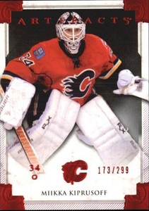 2013-14 Artifacts Ruby #119 Miikka Kiprusoff G/299
