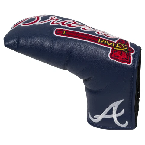 ATLANTA BRAVES Team Golf Blade Putter Cover MAGNETIC CLOSE MLB LICENSED Cover