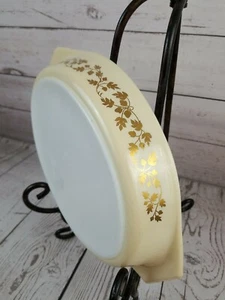 Pyrex Eichelmuster #34 Vintage 1,5 ovale Auflaufschale KEIN DECKEL TOP Stück - Bild 1 von 12