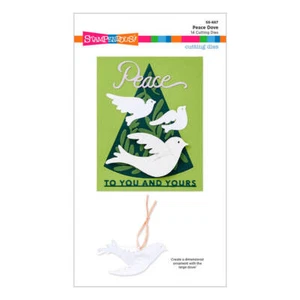 Troqueles grabados Spellbinders - Peace Dove (por Stampendous) - Imagen 1 de 2