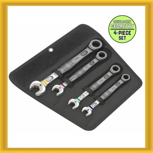 Wera JOKER SAE (Standard) 4-Piece Ratcheting Combination Wrench NEW - Picture 1 of 5