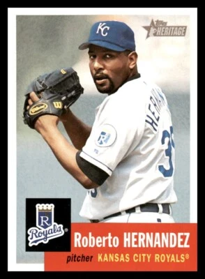 2002 Topps Heritage - #106 Roberto Hernandez - Image 1 of 2