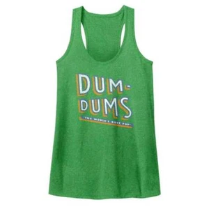 Dum Dums The Worlds Best Pop Women's Tank Top Sleep Shirt - Picture 1 of 3