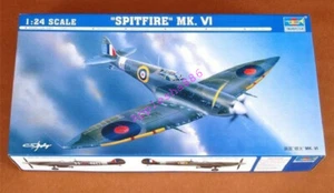 Trumpeter 1/24 02413 "Spitfire" MK.VI NO ORIGINAL BOX - Picture 1 of 11