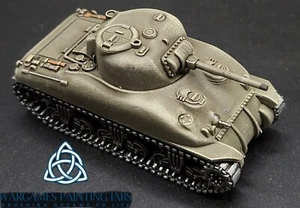 Bemalte M4A1 Sherman 1942 World of Tanks und Flames of War Sammlung Miniatur - Bild 1 von 9